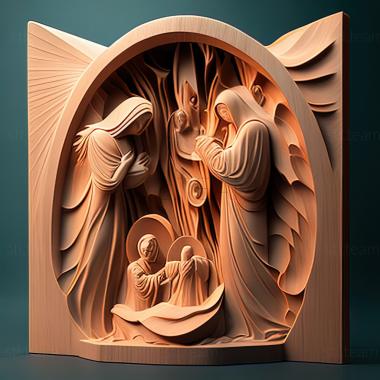 3D model Sacrament (STL)